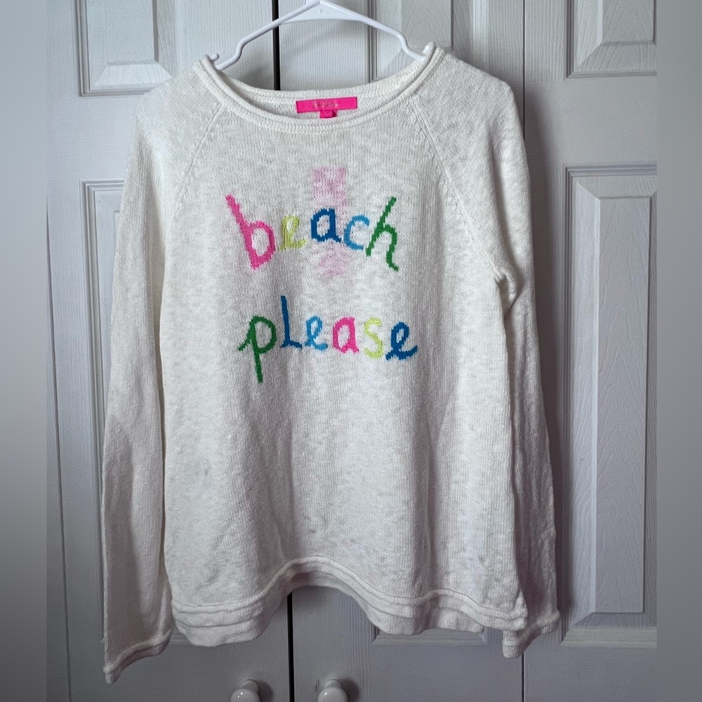 NWT Lilly Pulitzer “Beach Please” sweater